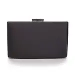 Elegantní hladké dámské psaníčko Madelyn, šedé