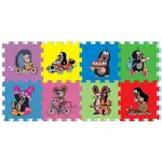 Penové puzzle krtko 30x30 8ks