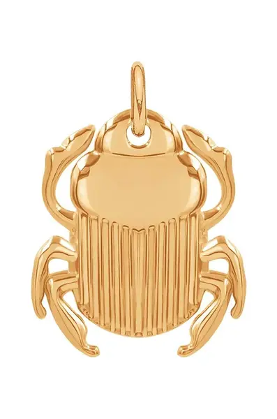 Pozlacený přívěsek Lilou Skarabeus