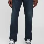 GAP Džíny slim straight worn - Pánské