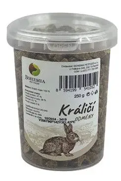 Bohemia odměny  králičí 250g
