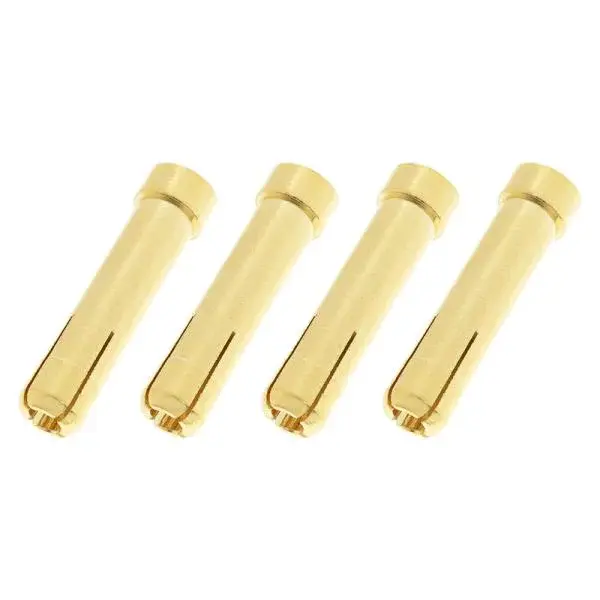 Konektor pozlátený - redukcia 4 samica/5mm samec (4)