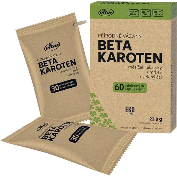 Vitar Betakaroten EKO 60 kapslí