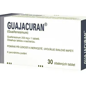 Guajacuran 200mg obalené tablety 30