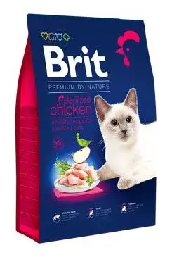 Brit Premium Cat By Nature Sterilized Chicken 300g