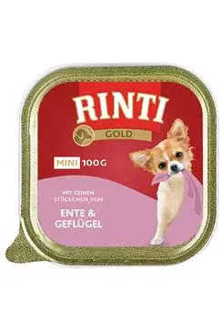 Rinti Dog Gold Mini vanička kachna drůbež 100g