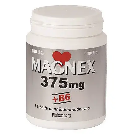 Magnex 375mg+b6 Tbl.180