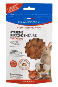 Francodex Pochoutka Dental Pro Hlodavce A Králíky 50g