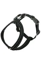 Postroj Y Hurtta Casual Eco černý 45-55cm