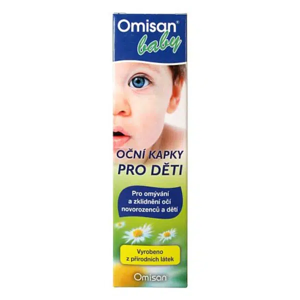Omisan Baby Oční Kapky Pro Novorozence A Děti 50ml