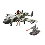 Lietadlo s figúrkami a efektmi 48 cm