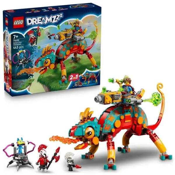 LEGO® DREAMZzz™ 71492 Mateo a jeho ohnivý chameleón
