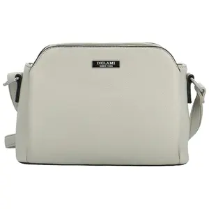 Módní dámská crossbody kabelka Delami Little Sofia, světle šedá