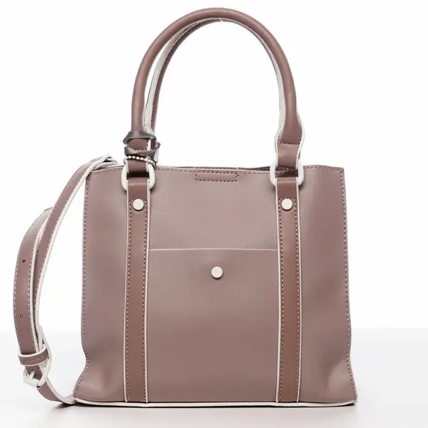 Elegantní dámská koženková kabelka Rianna,lila