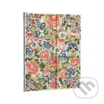 Paperblanks - týždenný diár Pear Garden 2026 (ultra, horizontálny, magnetické zatváranie)