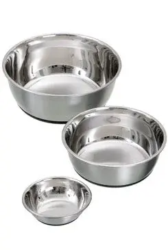Miska nerez Dog Selecta protiskluz 300ml 13cm Karlie