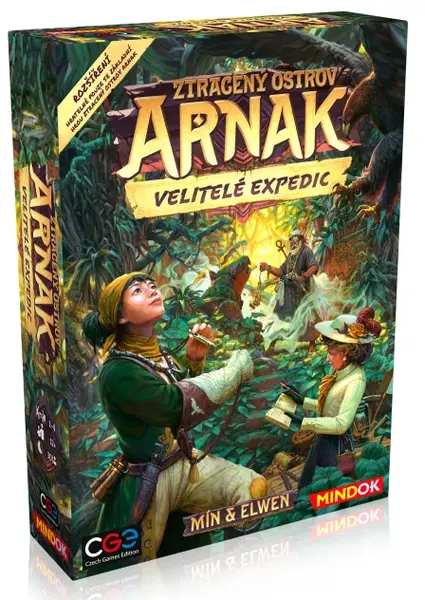 Ztracený ostrov Arnak: Velitelé expedic