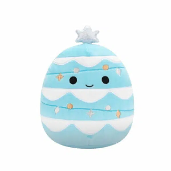 SQUISHMALLOWS Modrý vánoční stromek - Keiko