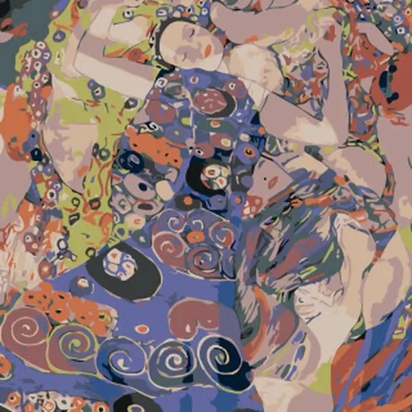 Malování podle čísel - VIRGIN (Gustav Klimt)
