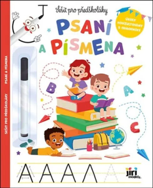 Sešit pro předškoláky Psaní a písmena