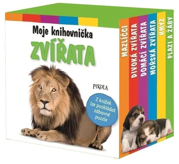 BOX Moje knihovnička Zvířata