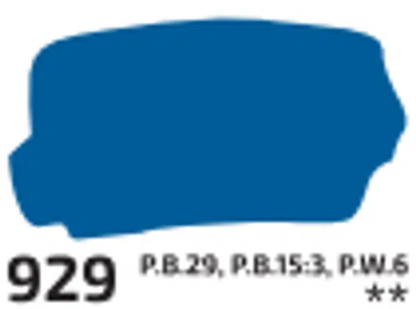 Kvašová barva Rosa 40ml – 929 blue