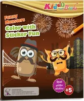 Kiddo - Funny Monsters with Glitter Stickers