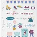 Samolepky Filofax - Wellness (multi-fit)