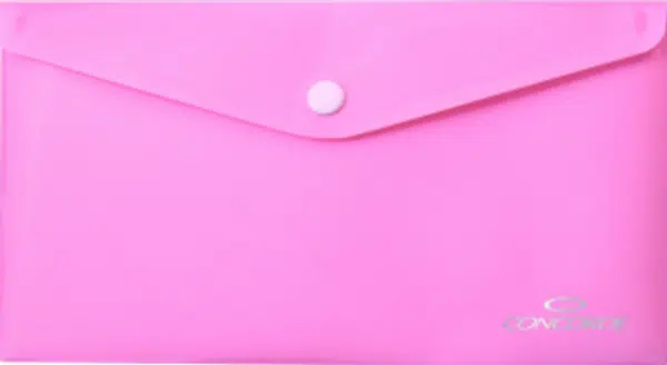 Spisové desky CONCORDE s drukem DL, pastel růžová