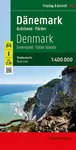 AK 6305 Dánsko, Grónsko, Faerské ostrovy 1:400 000 / automapa