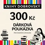 Elektronická dárková poukázka pro knižního závisláka 300 Kč