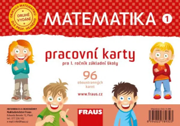 Matematika 1 - Pracovní karty pro 1. ročník ZŠ - Jitka Michnová, Eva Bomerová