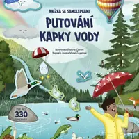 Knížka se samolepkami - Putování kapky vody - Barbara Pospíšilová, Joanna Mazal Zaganova