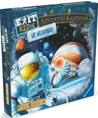 EXIT Kids Adventní kalendář: Ve vesmíru