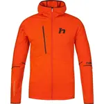 Hannah NIRO HOODY Pánska funkčná mikina, oranžová, veľkosť