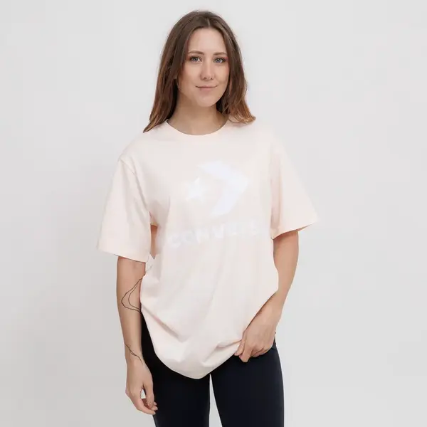 Converse Standard Fit Center Front Large Logo Star Chev SS Tee XS