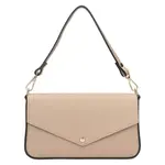 Dámské kožené plesové psaníčko Italia Emka - béžová