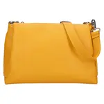 Dámská kožená crossbody kabelka Italia Tamara - horčicová