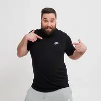 Nike Sportswear Club M BLACK/WHITE