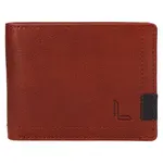 Pánská kožená peněženka Lagen Galen - koňak
