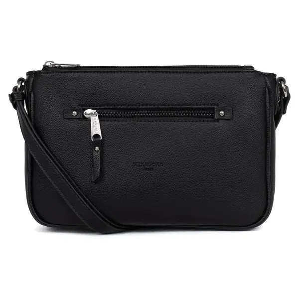 Dámská crossbody kabelka Hexagona Lima, syntetická kůže − černá