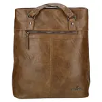 Elegantní dámská batůžko-kabelka Enrico Benetti Julla - hnědá