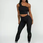 NEBBIA Women's High Support Sports Bra INTENSE Asymmetric S