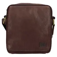 Pánská kožená taška přes rameno SendiDesign Bonny - hnědá