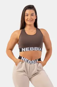 NEBBIA Cross Back Sports Bra FGLG XS