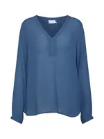 Kaffe Blúzka 'Amber'  tmavomodrá