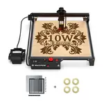 Mecpow X3 Pro 10W Laser Engraver With Air Assist System + H44 Laser Bed + 4pcs Lens