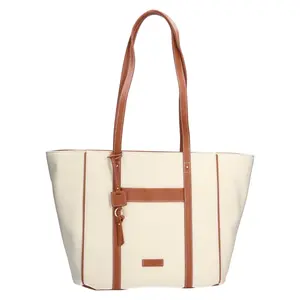 Dámska kabelka Hexagona Allen - béžovo-hnedá