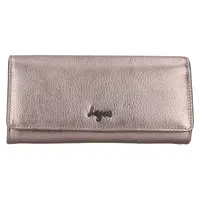 Dámska kožená peňaženka Lagen Grete - strieborná