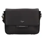 Dámska kožený kabelka Lagen Mareta - čierna